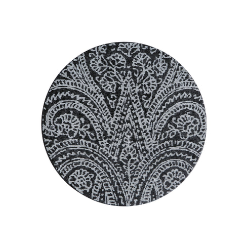 Hand Engraved Round Coasters (Set of 4)
